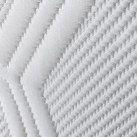 DreamZ Cooling Mattress Pocket Spring Euro Top Bed Foam 5 Zone 25cm Single