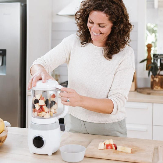 Cherub Baby Automatic Baby Food Maker Bundle - Cerulean & Sage Pack