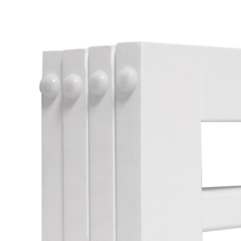 Load image into Gallery viewer, PaWz Wooden Pet Gate Dog Fence Safety Stair Barrier Security Door 4 Panels White 1Pack

