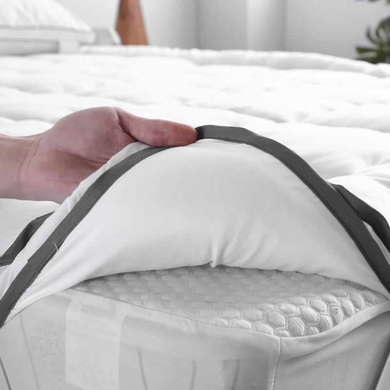 Load image into Gallery viewer, DreamZ Bedding Luxury Pillowtop Mattress Topper Mat Pad Protector Cover King Size
