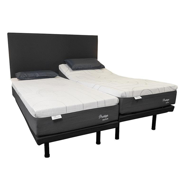 Load image into Gallery viewer, Napp Australia Split RENEW Adjustable Bed Split King with 1 x Long Single Prestige MEDIUM Mattress and 1 x Long Single Prestige PLUSH Mattress
