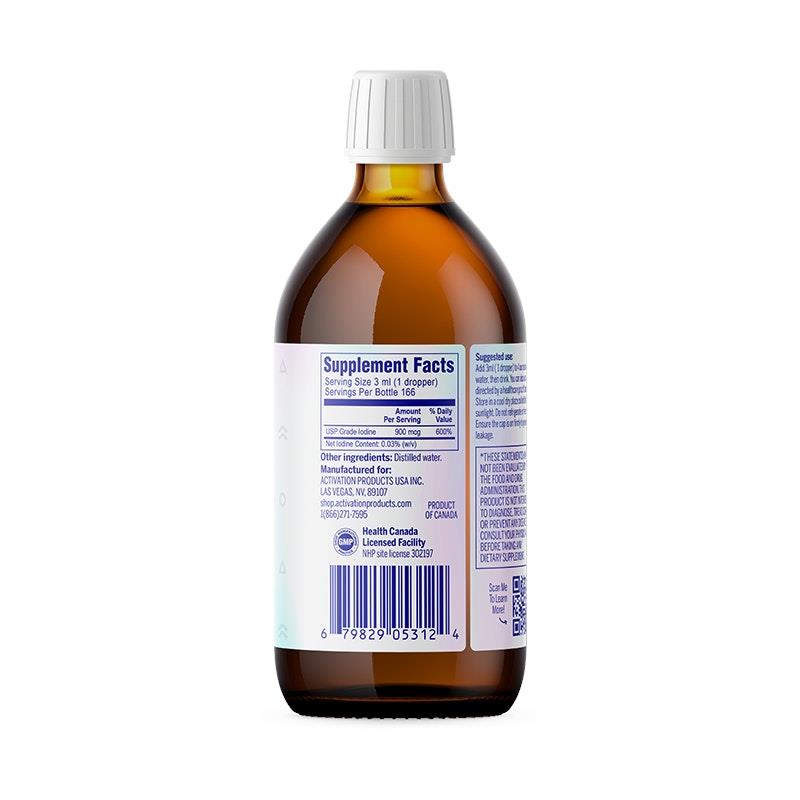Load image into Gallery viewer, Activation Products Perfect Iodine Neuro-Metabolic Fuel 500 ml (Kit) Single
