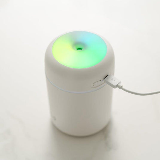 Living Today Mini LED Ultrasonic Humidifier 300ML 1Unit
