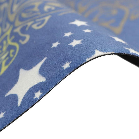 Centra Yoga Mat Foldable Non-Slip Exercise Fitness Lightweight 1mm Blue 185X68cm 1pc
