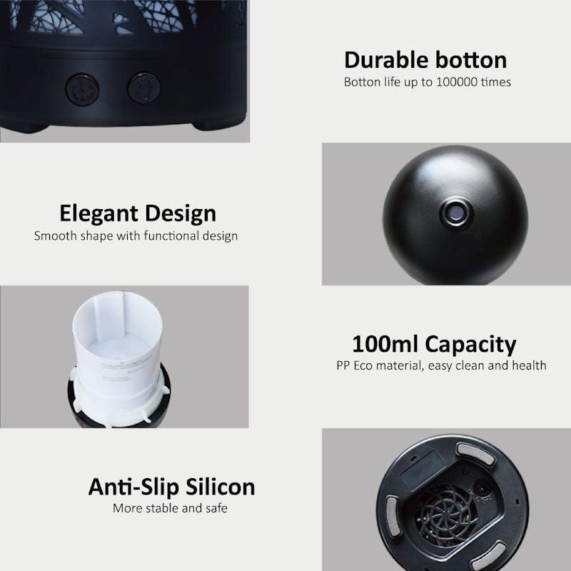 Load image into Gallery viewer, Clevinger Ultrasonic Touch Control Colour Changing Diffuser / Air Humidifer 1Unit
