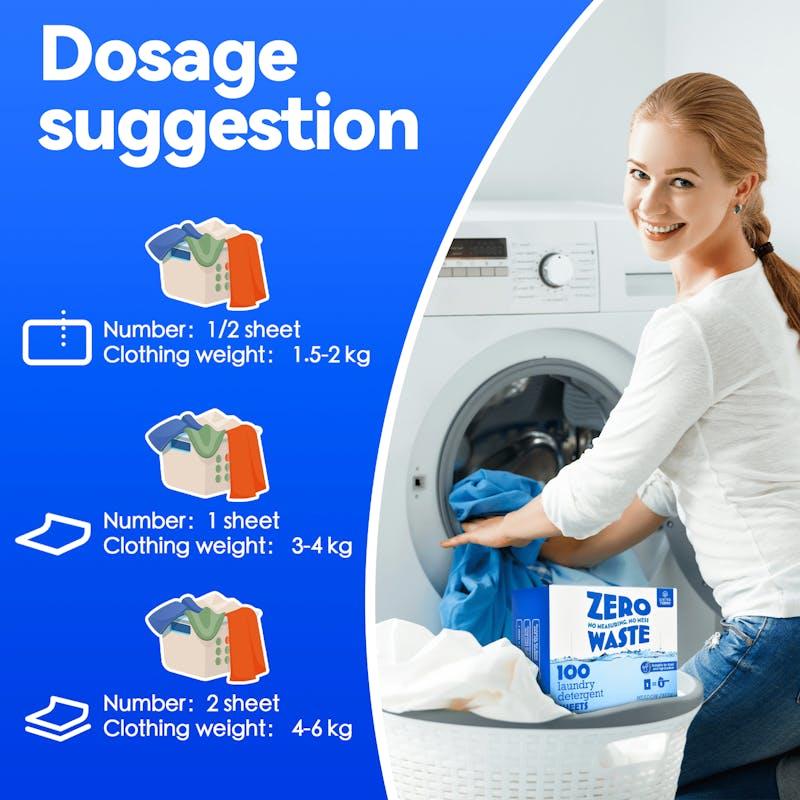 Load image into Gallery viewer, Living Today Ultra Concentrated Laundry Detergent Sheets - 25 Pack 1Unit
