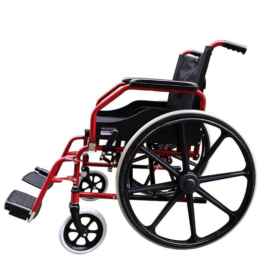 Livingstone Wheelchair Heavy Duty Seat Width 51cm Red Each