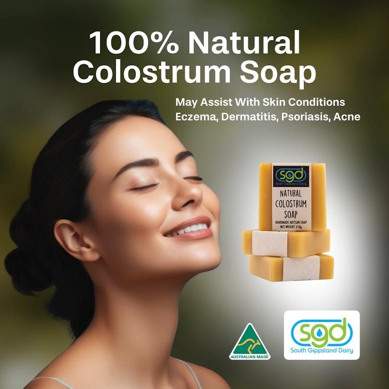Load image into Gallery viewer, SGD Natural Colostrum Soap 110g 3Pack
