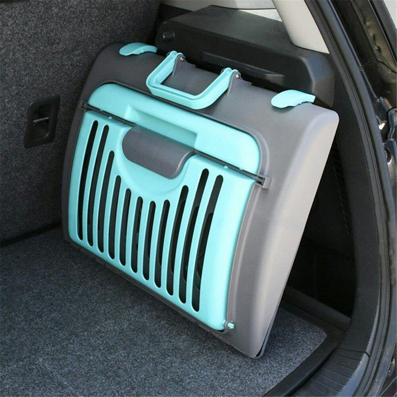 Load image into Gallery viewer, Paws &amp; Claws Collapsible Pet Carrier - Assorted 1pc
