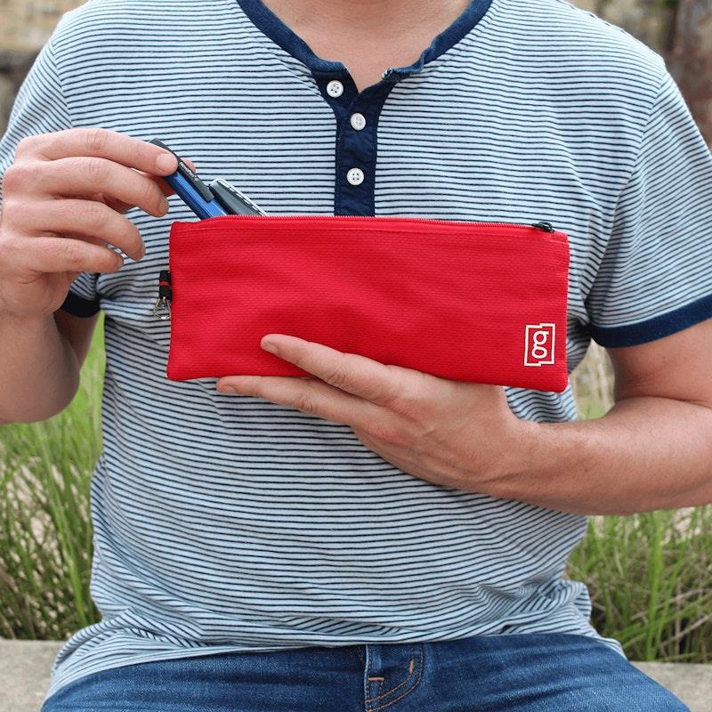 Load image into Gallery viewer, Glucology Zip Wallet Red
