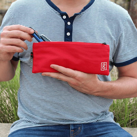 Glucology Zip Wallet Red
