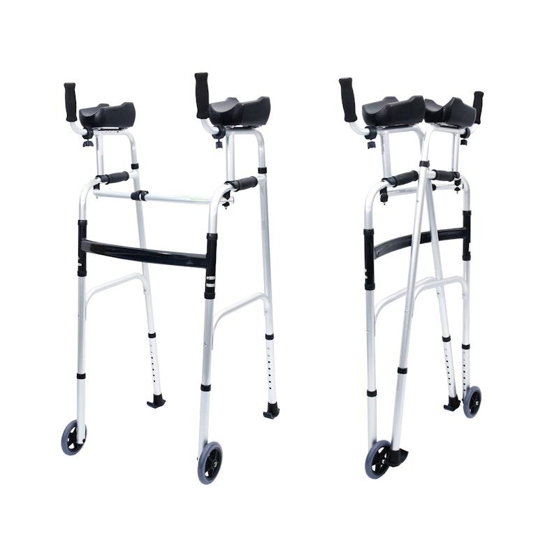 Load image into Gallery viewer, Orthonica Aluminium Forearm Walking Mobility Aid Walker
