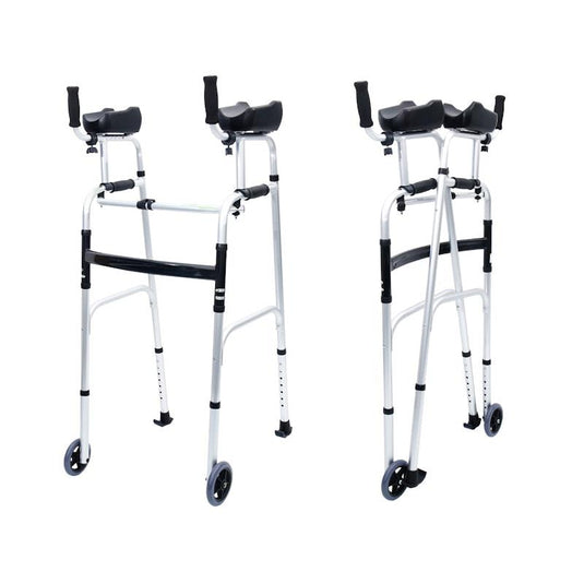 Orthonica Aluminium Forearm Walking Mobility Aid Walker