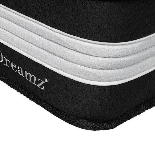 DreamZ Cooling Mattress Pocket Spring Euro Top Bed Foam 5 Zone King