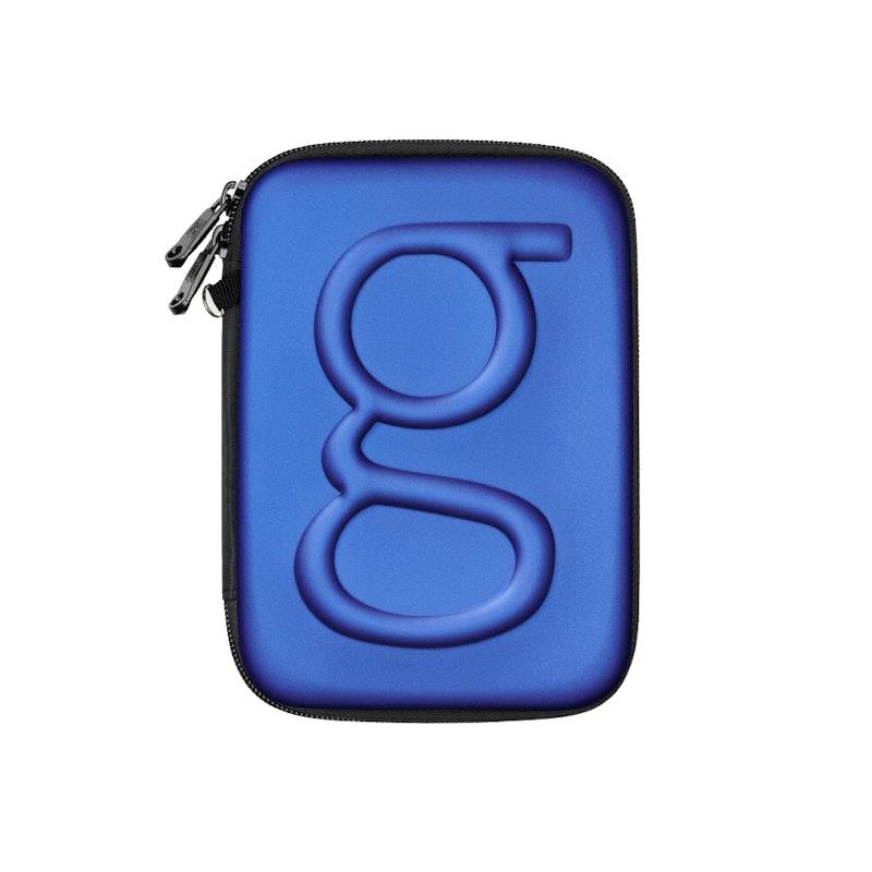 Load image into Gallery viewer, Glucology Travel Classic Case for Blood Glucose Monitors and Insulin Pens Blue
