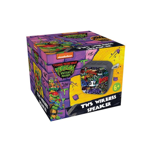 TMNT 3W TWS Bluetooth Speaker 1 Unit