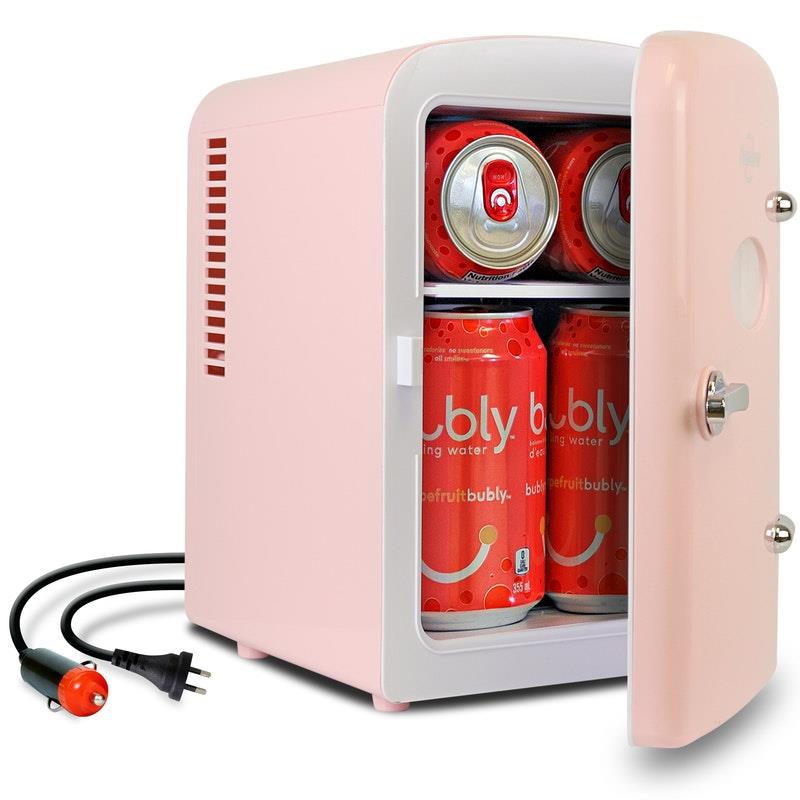 Load image into Gallery viewer, Koolatron Portable Mini Fridge Pink 4 Litre
