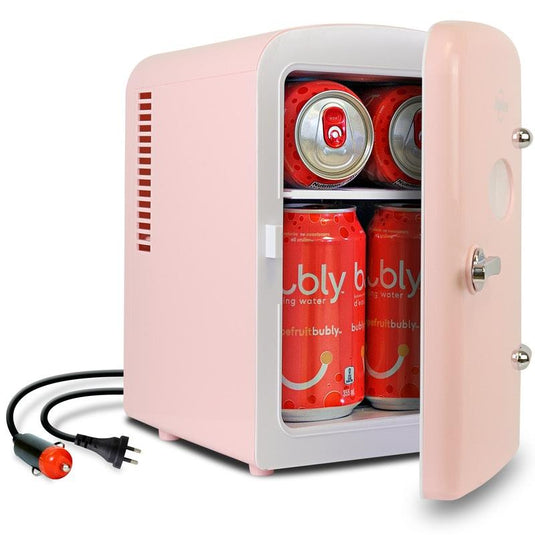 Koolatron Portable Mini Fridge Pink 4 Litre