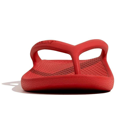 Archline Orthotic Foam Thongs Arch Support Flip Flops Orthopedic Rebound - Red Euro Size 46