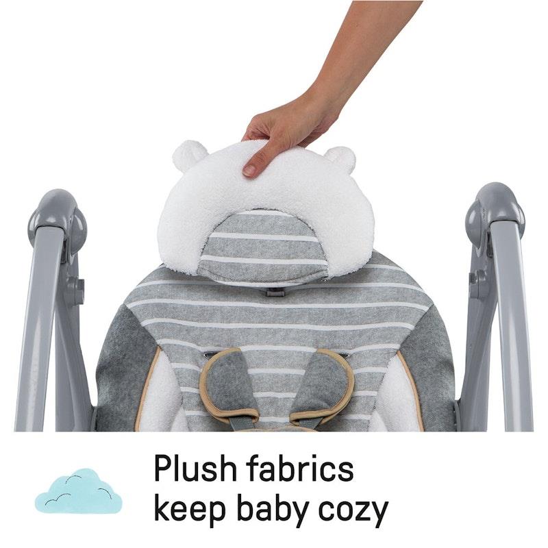 Load image into Gallery viewer, Ingenuity Boutique Collection Swing 'n Go Portable Swing - Bella Teddy 1pc
