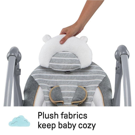 Ingenuity Boutique Collection Swing 'n Go Portable Swing - Bella Teddy 1pc