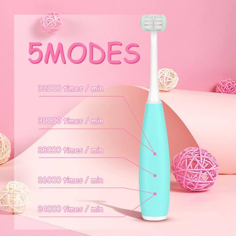 Load image into Gallery viewer, Caremax Rechargeable Triple Bristle 3 sided Sonic Toothbrush 1Unit
