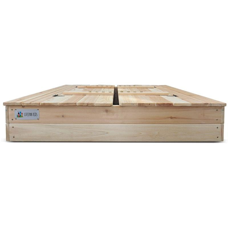Load image into Gallery viewer, Lifespan Kids Strongbox Square Sandpit One Size
