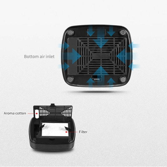 Caremax Car portable Air Purifier Air Freshener 1Unit