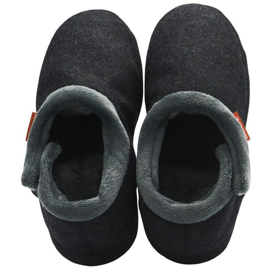 Archline Slippers Closed Back Arch Support Comfort Charcoal Marl Size 40