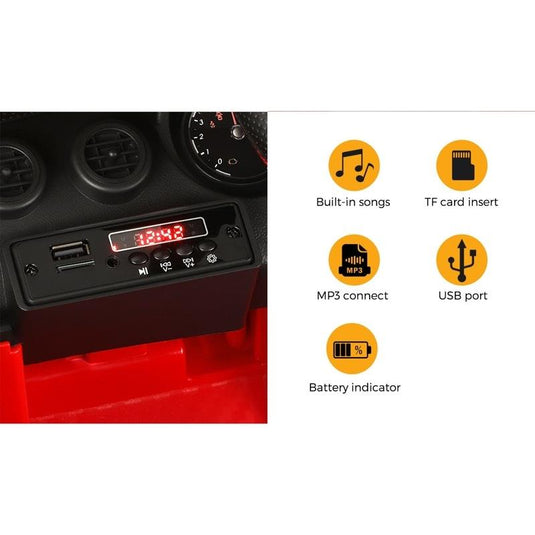 Mercedes-Benz Kids Ride On Car AMG GTR Licensed Electric Toy Gift 12V Red