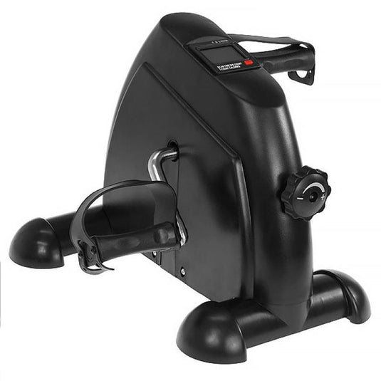 Powertrain Pedal Exerciser Mini Bike for Arms and Legs Black