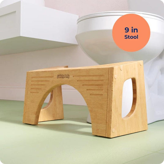 Squatty Potty Flip Bamboo Stool 7 & 9 Inch