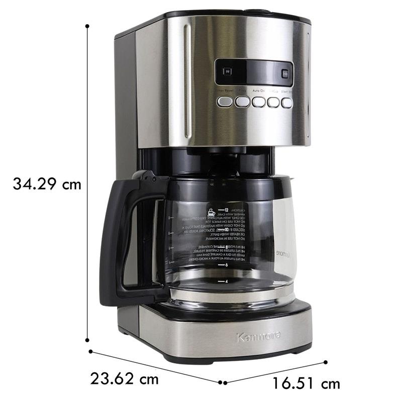 Load image into Gallery viewer, Kenmore 12-Cup Drip Coffee Machine Black
