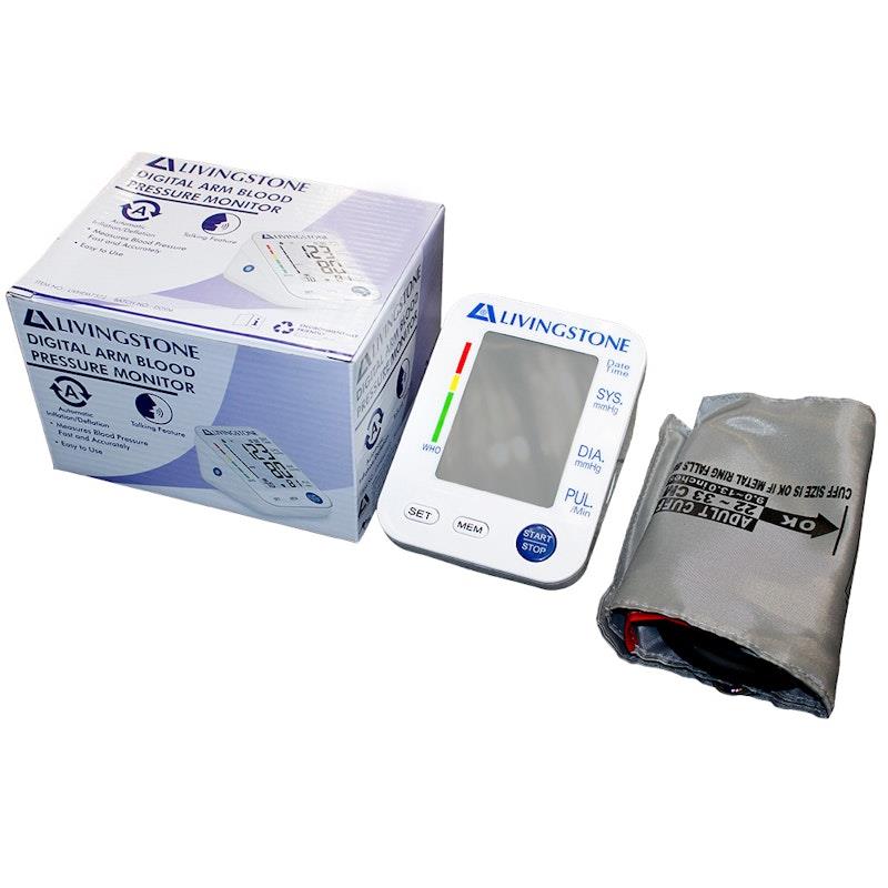 Load image into Gallery viewer, Livingstone Digital Blood Pressure Monitor with Talking Feature 1set
