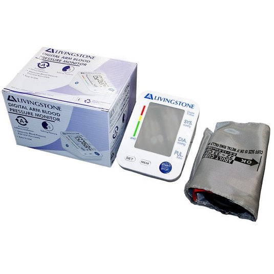 Livingstone Digital Blood Pressure Monitor with Talking Feature 1set