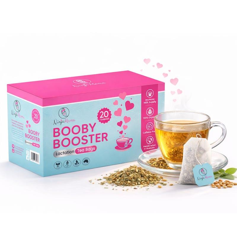 Load image into Gallery viewer, Ninja Mama Breastfeeding Bundle Breast Therapy Packs Plus Booby Booster Lactation Tea Bags
