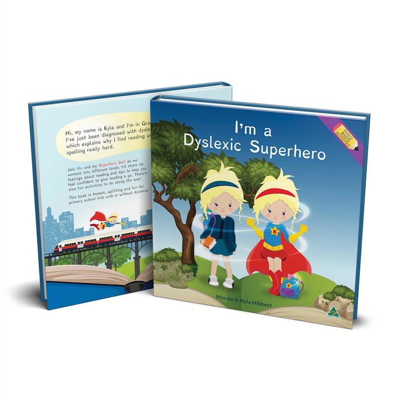 Load image into Gallery viewer, Butterfly Publishing I'm a Dyslexic Superhero (Children's Book) Hardcover
