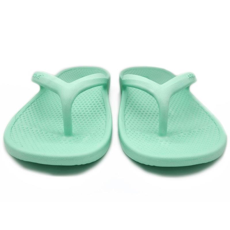 Load image into Gallery viewer, Archline Orthotic Foam Thongs Arch Support Flip Flops Orthopedic Rebound - Mint Green Euro Size 40
