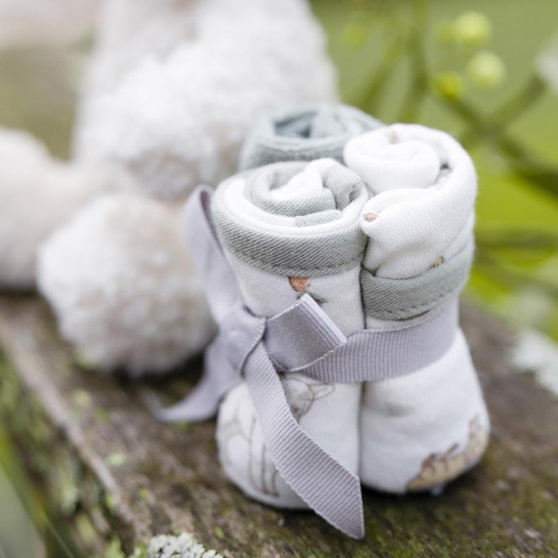 Load image into Gallery viewer, The Little Linen Company Plush Toy &amp; Washers Farmyard Lamb
