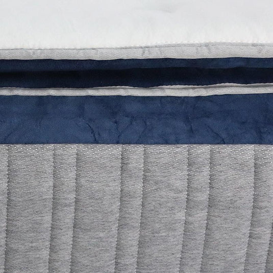 DreamZ Spring Mattress Pillow Top 7 Zone Pocket Spring  Memory Foam 32CM Double