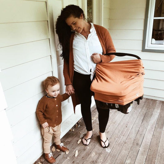 Zoe Sage 5 in 1 Multi-Use Mama Cover Savannah Rust 1pc