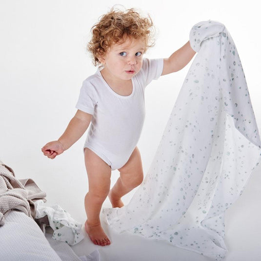 Little Bamboo Muslin Wraps 3Pk Whisper