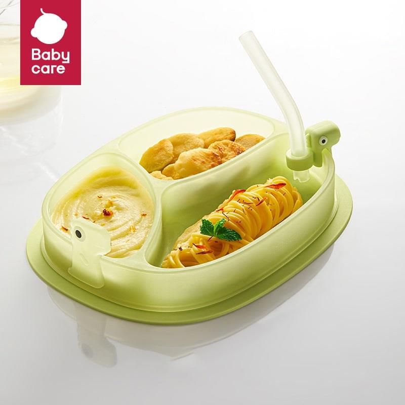 Load image into Gallery viewer, Bc Babycare Silicone Suction Plate Lime Green
