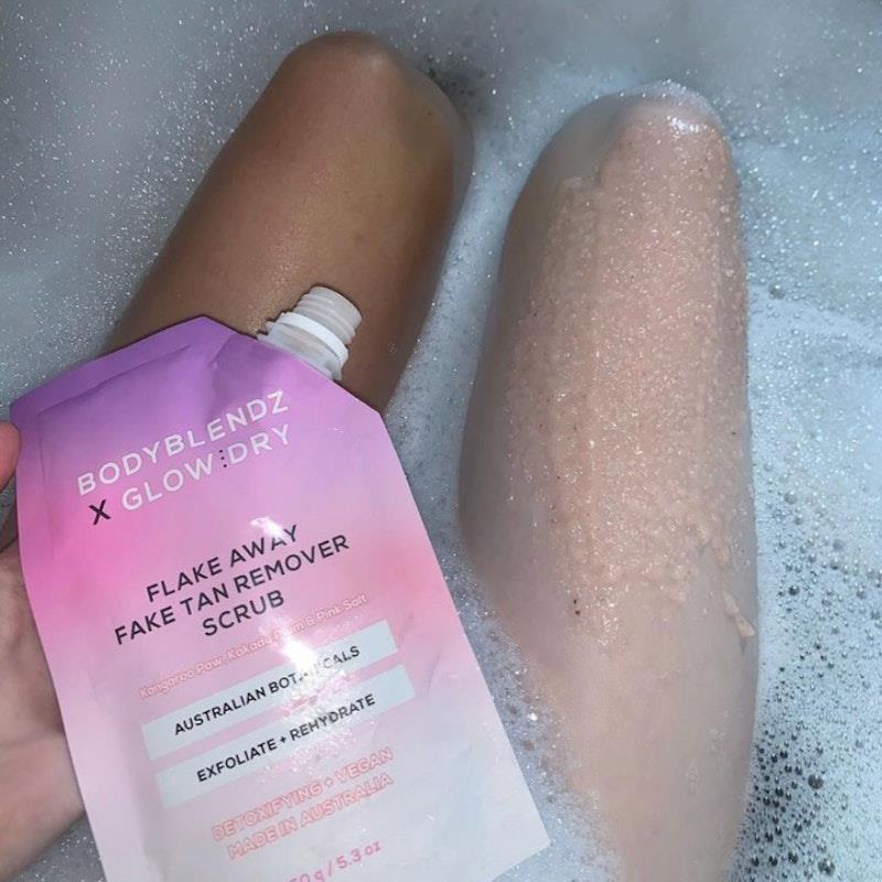 Load image into Gallery viewer, GlowDry - Flake Away Fake Tan Remover Scrub 150g
