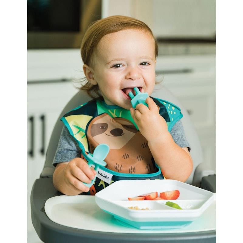 Load image into Gallery viewer, Tiny Twinkle "Grow with Me" Feeding Set Mint
