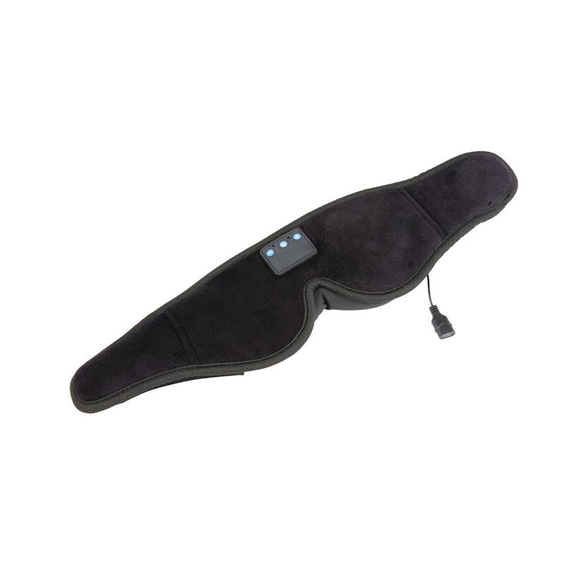 Load image into Gallery viewer, Laser Sleep Mask with Bluetooth Headphones Black
