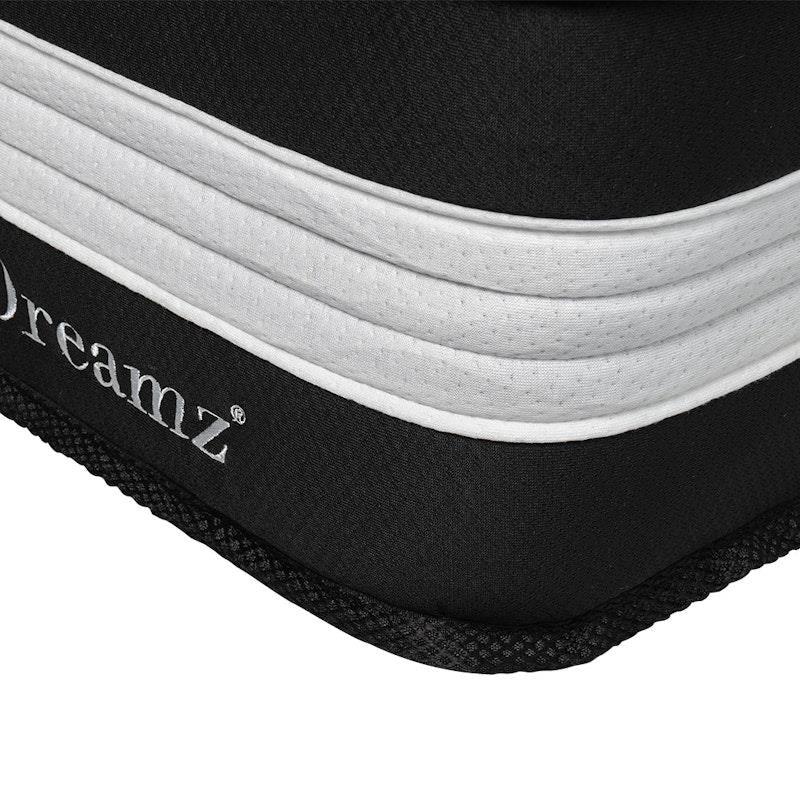Load image into Gallery viewer, DreamZ Cooling Mattress Pocket Spring Euro Top Bed Foam 5 Zone 25cm Single
