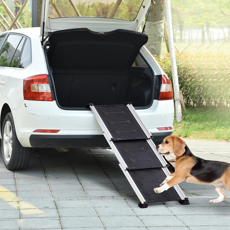 Load image into Gallery viewer, Furtastic Heavy-Duty Aluminium Telescopic Pet Ramp 1Piece
