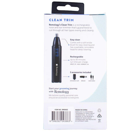 Remology Rechargeable Precision Nose and Ear Trimmer 1Unit