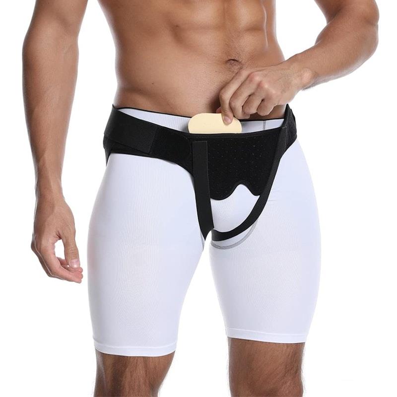 Load image into Gallery viewer, BodyAssist Inguinal Hernia Belt - Black XX-Large
